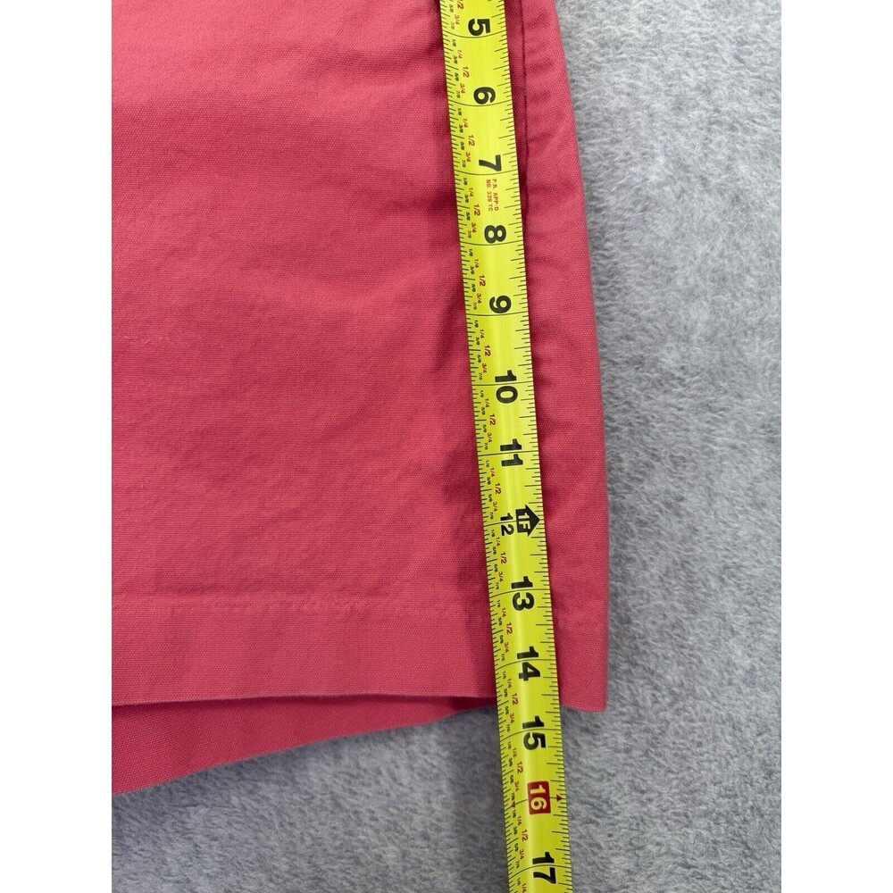 Banana Republic Women's Shorts Solid Pink Size 12 Chino Cotton Blend - Picture 8 of 9